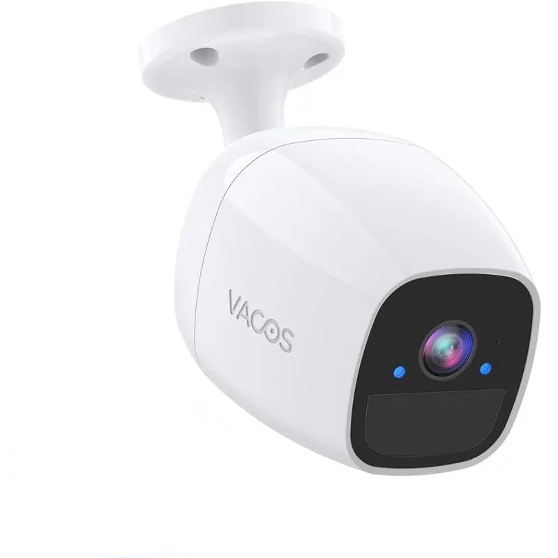GU239URN0008_73153 VACOS I41FW 2MP 2.6MM LENS 10MT IR LED/FULL COLOR ÇİFT YÖNLÜ KONUŞMA IP65 SOLAR PANELLİ WIFI KAMERA( KAYIT ÖZELLİĞİ YOK) - Görsel 1