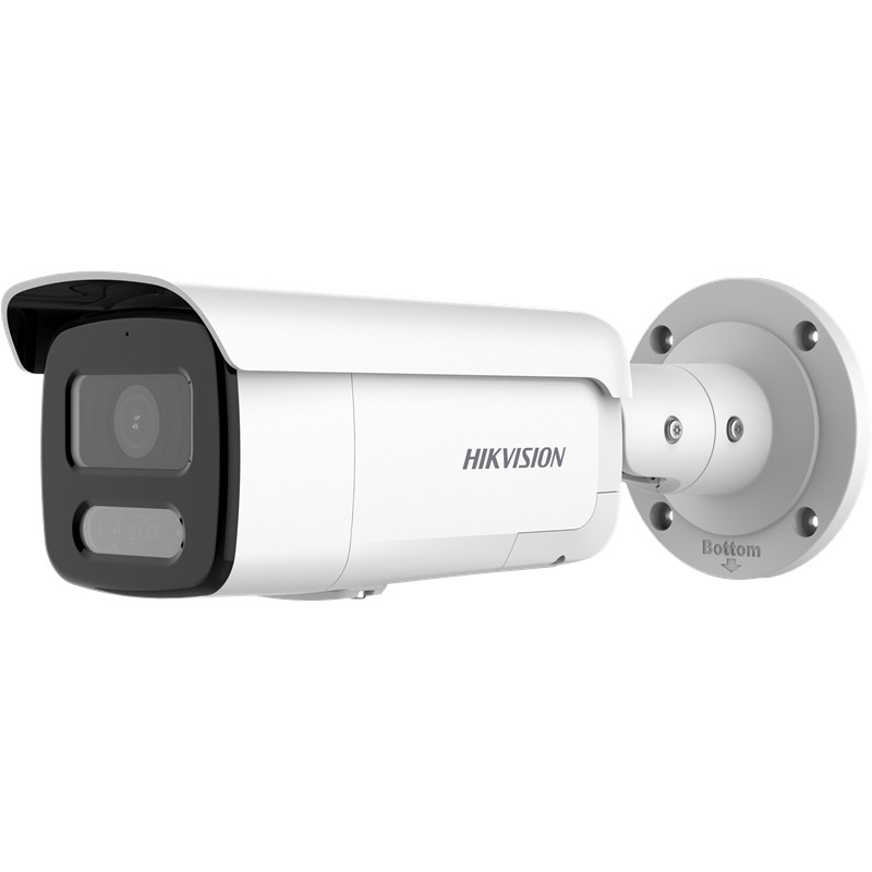 GU243HKN0185_73985 HIKVISION DS-2CD2T47G2-LSU/SL 4MP 4MM SABİT LENS 60METRE SMART HYBRID IŞIK VE SESLİ ALARM ACUSENSE IP BULLET KAMERA - Görsel 1