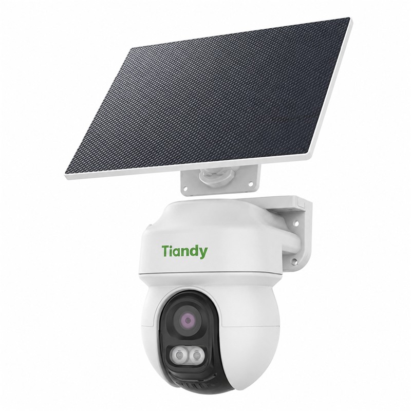 GU246TID0003_78948 TIANDY TC-H343K SPEC:9DA-4 4MP 4MM LENS 30 METRE DUAL LIGHT İNSAN VE ARAÇ ALGILAMA KİŞİ TAKİP PAN&TILT 4G SOLAR KAMERA - Görsel 1