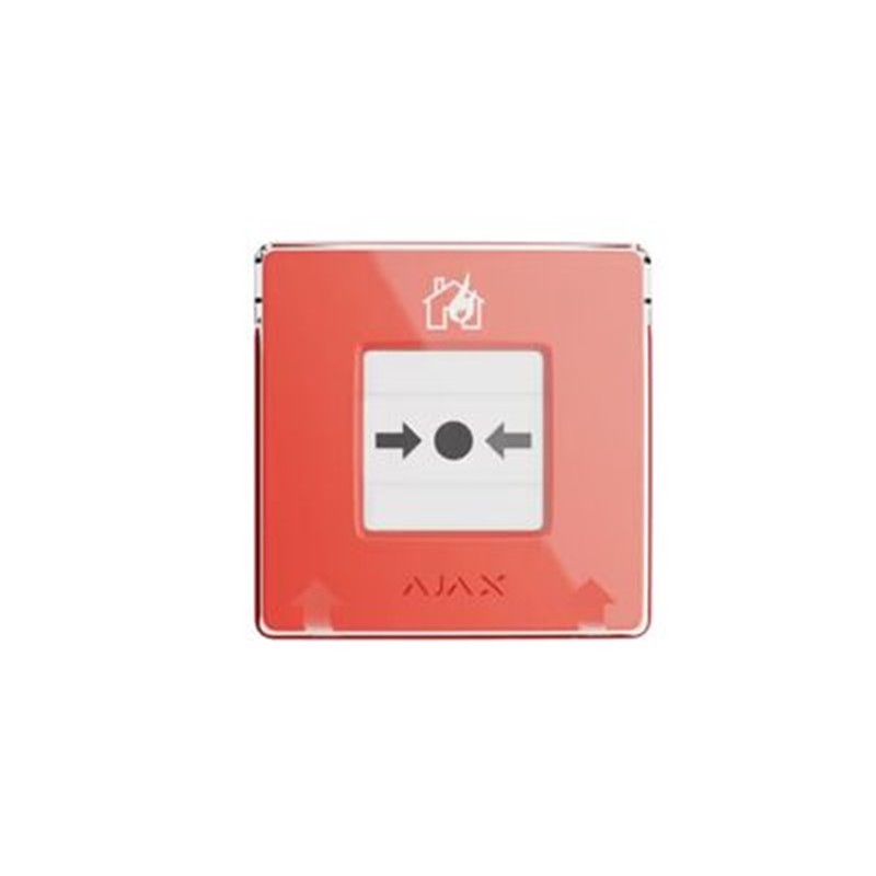 GU552AJX0001_75454 AJAX EN54 MANUALCALLPOINT KIRMIZI RENK JEWELLER KABLOSUZ YANGIN ALARM BUTONU - Görsel 1