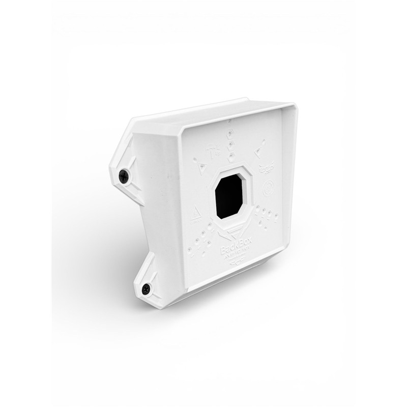 GU851CMX0103_75421 CAMBOX BACKBOX AVP ID-101 JUNCTION BOX KARE BUAT BEYAZ RENK - Görsel 1