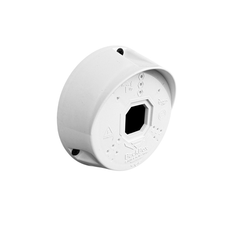 GU851CMX0104_75420 CAMBOX BACKBOX SNIPER ID-100 JUNCTION BOX YUVARLAK BUAT BEYAZ RENK - Görsel 1