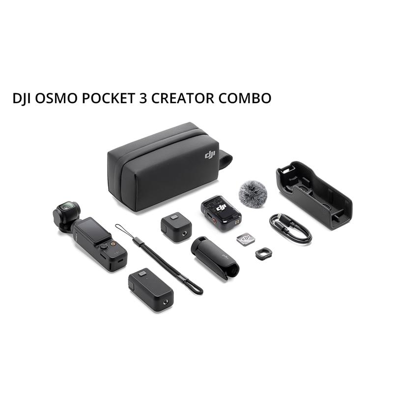 HB120DJI0010_62238 DJI OSMO POCKET 3 CREATOR COMBO (RESMI DIST GARANTILI) - Görsel 1