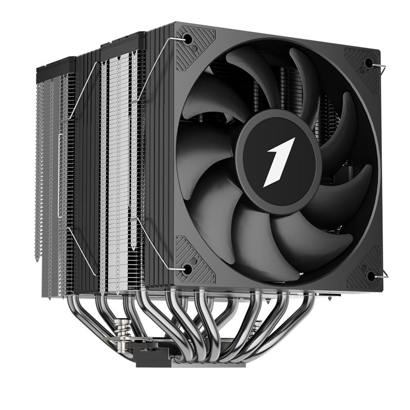 LC1101ST0017_76471 1ST PLAYER CRYO CY12D SİYAH 2X120MM 4PIN PWM AM4-5/LGA 1851-1700 KULE TİPİ İŞLEMCİ HAVA SOĞUTUCU - Görsel 1