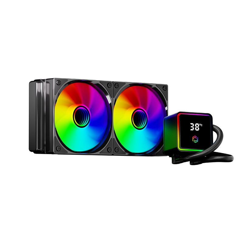 LC110FRI0001_73456 FRISBY FCL-240B ARGB 240 LIQUID COOLER BLACK - Görsel 1