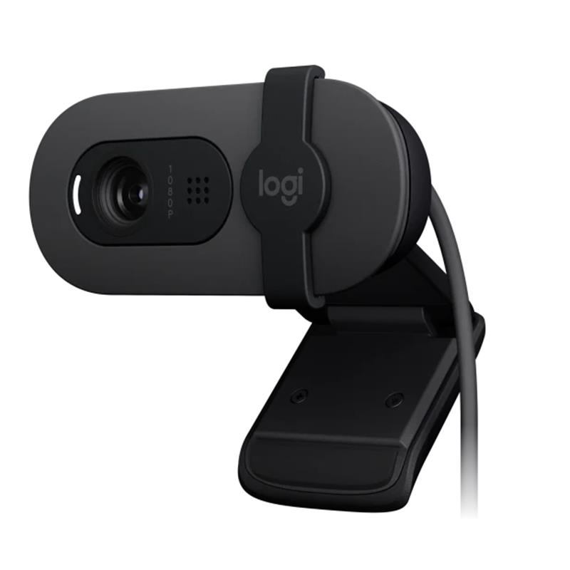 MK110LGT0026_68155 LOGITECH BRIO 100 FULL HD 1080P MİKROFONLU WEB KAMERA SİYAH 960-001585 - Görsel 1