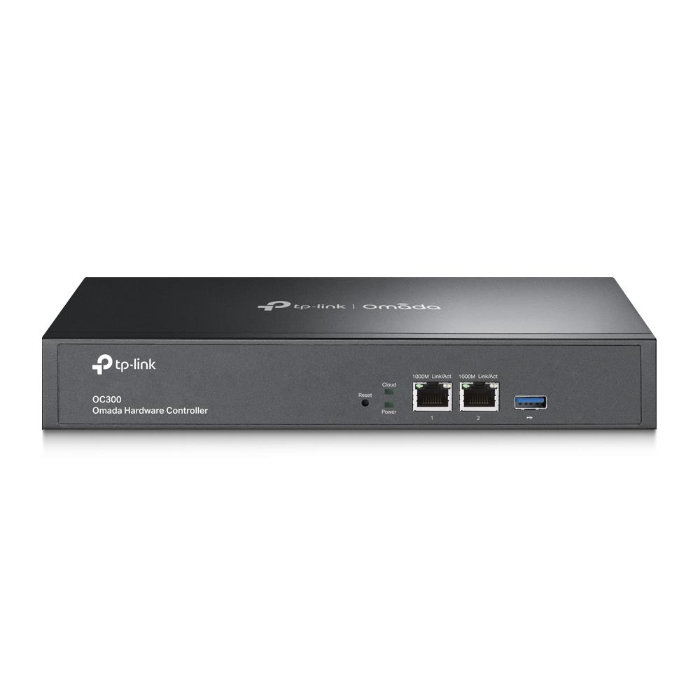 NC130TPL0003_44380 TP-LINK OMADA OC300 2X10/100/1000MBPS ETHERNET PORT 1XUSB3.0 HARDWARE CONTROLLER - Görsel 1