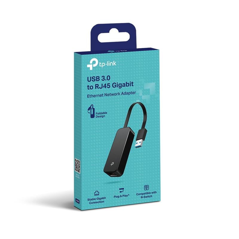 NE110TPL0035_67738 TP-LINK UE306 USB 3.0 GIGABIT ETHERNET AĞ ADAPTORU - Görsel 1