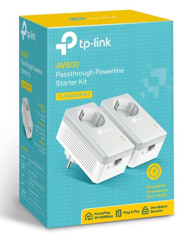 NG112TPL0005_50427 TP-LINK TL-PA4010P KIT AV600 AC GÜÇ SOKETLİ ADAPTOR - Görsel 1
