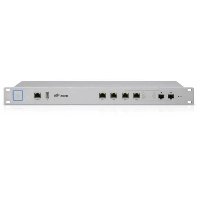 NG115UBN0002_77732 UBIQUITI USG-PRO-4 2 PORT GIGABIT+2PORT 1GB SFP WAN PORT CONSOLE PORT RACKMOUNT ENTERPRISE GATEWAY ROUTER - Görsel 1