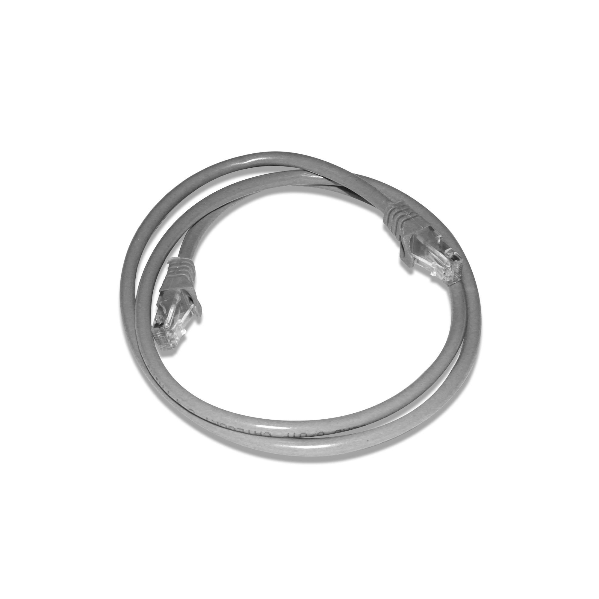 NK130INC0001_29660 INCA ICAT6-0,50G 0,50MT 24AWG CAT6 UTP PATCH KABLO GRİ - Görsel 1