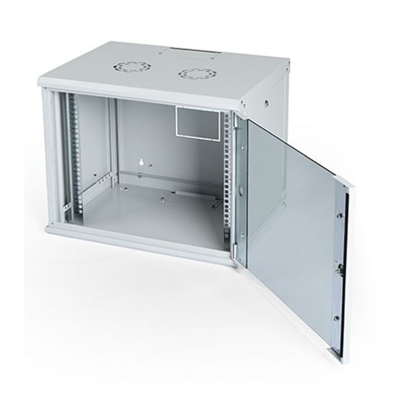 NK821URN0002_78410 9U 60X45 19" URANIUM DUVAR TİPİ KABİNET + 2’Lİ FAN ÜNİTESİ ON/OFF ANAHTARLI ANALOG - Görsel 1
