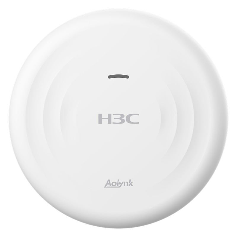 NP110H3C0011_74364 H3C AOLYNK UAP522G-AC13 1 PORT GIGABIT 2.4/5GHZ 1300MBPS 2X2 MIMO 802.11AC WIFI5 POE TAVAN TİPİ ACCESS POINT(ADAPTÖRSÜZ) - Görsel 1