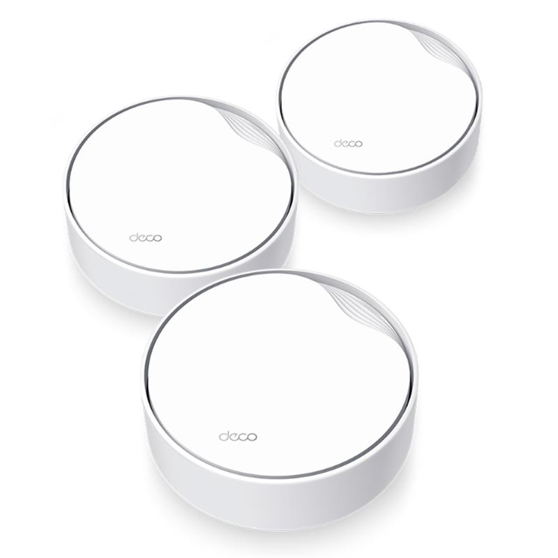 NP110TPL0216_66378 TP-LINK DECO X50-POE AX3000 MESH EV WIFI6 SİSTEMİ (ÜÇLÜ) - Görsel 1
