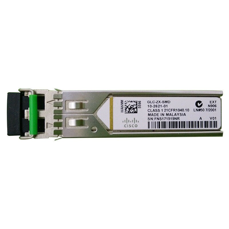 NS105CIS0007_79105 CISCO GLC-ZX-SMD 1000BASE ZX SFP TRANSCEIVER MODULE SMF 1550NM 70KM SFP MODÜL - Görsel 1