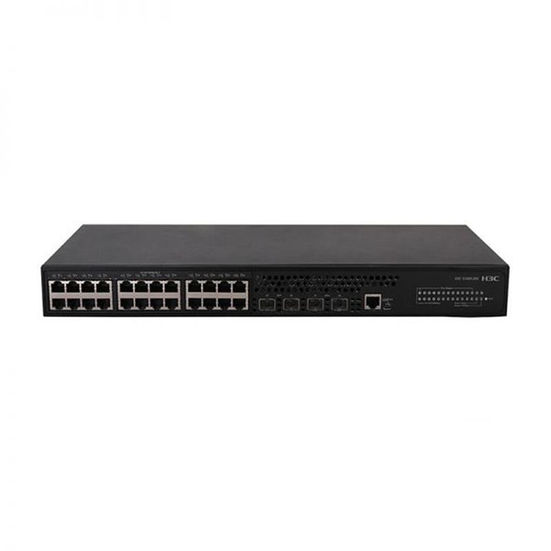 NS105H3C0008_59765 H3C 9801A1N5 LS-5130S-28P-EI-GL L2 24 PORT GIGABIT+4X1GB SFP UPLINK 1XCONSOLE PORT YÖNETİLEBİLİR RACKMOUNT SWITCH - Görsel 1