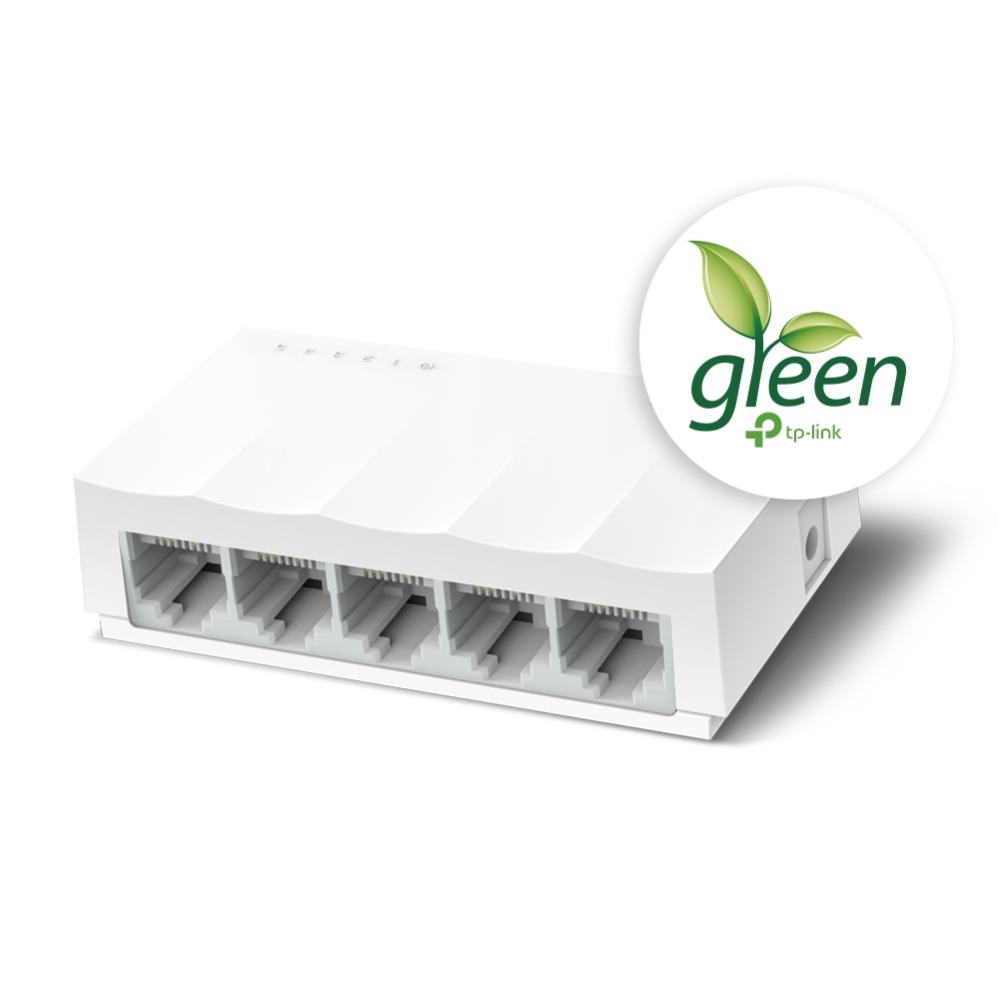 NS105TPL0012_34522 TP-LINK LS1005 5 PORT 10/100 PLASTİK KASA SWITCH - Görsel 1