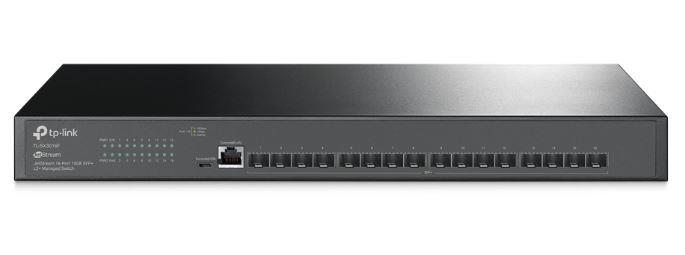 NS105TPL0022_46608 TP-LINK OMADA TL-SX3016F 16 PORT 10 GIGABIT SFP+ CONSOLE PORT LAYER2+ YÖNETİLEBİLİR RACKMOUNT SWITCH - Görsel 1