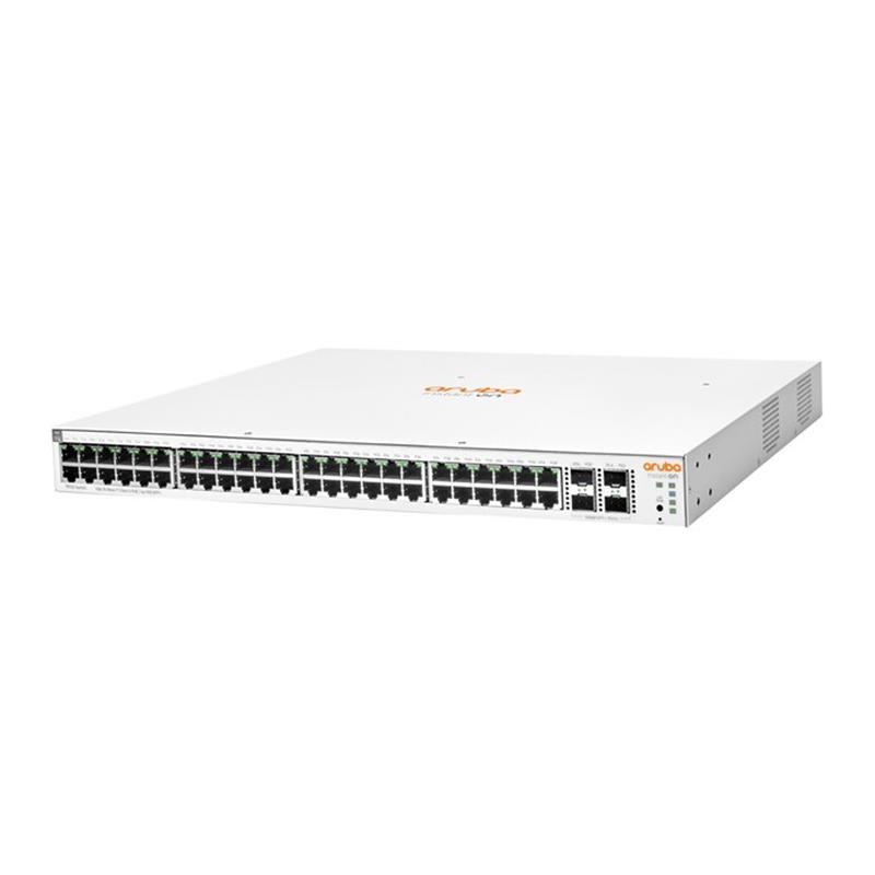 NS106HEW0026_60826 HPE ARUBA ION 1930 JL686B 48 PORT GIGABIT+4X10GB SFP YÖNETİLEBİLİR L2+ RACKMOUNT 370W POE SWITCH - Görsel 1