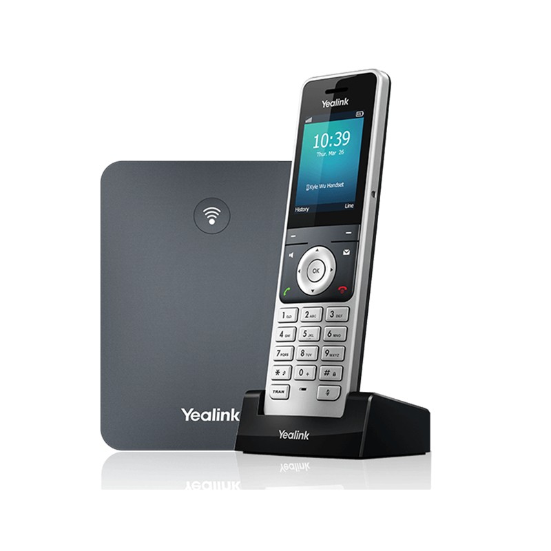 NT100YAL0002_75923 YEALINK W76P 1.8 RENKLİ EKRAN HD SES GÜRÜLTÜ ENGELLEME IP67 (W70B BAZ VE W56H DECT EL TERMİNALİ) - Görsel 1