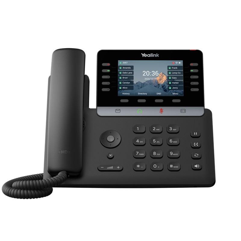 TF112YAL0001_75972 YEALINK SIP-T74U 4.3INC PRIME BUSINESS POE IP TELEFON - Görsel 1