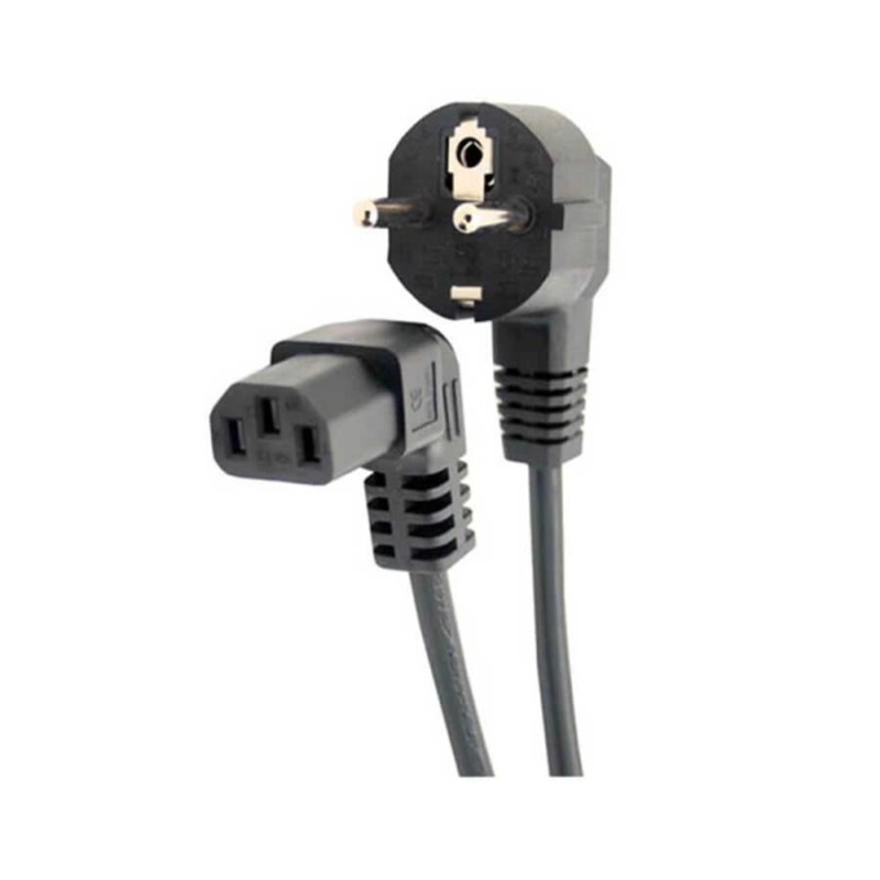 TK150SEN0013_72946 SENSEI EU POWER CORD L TİPİ (UST) 3X0.75MM 220V 90 DERECE 1.5 METRE POWER KABLO - Görsel 1