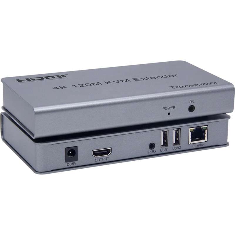 TK220SEN0009_72787 SENSEI 4K-HDTV-EXTENTION 120 METRE 4K CAT6 KVM EXTENDER(HDMI-USB-IR-AUDIO) - Görsel 1