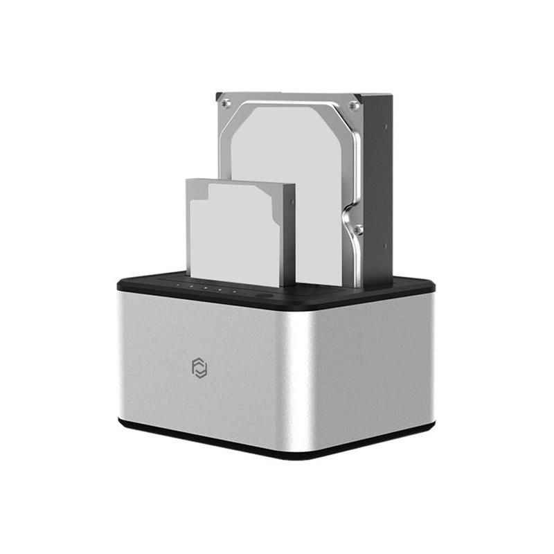 TK230FRI0011_55440 FRISBY FHC-3575A 2,5"/3,5" SATA USB 3.0 DOCKING STATION - Görsel 1