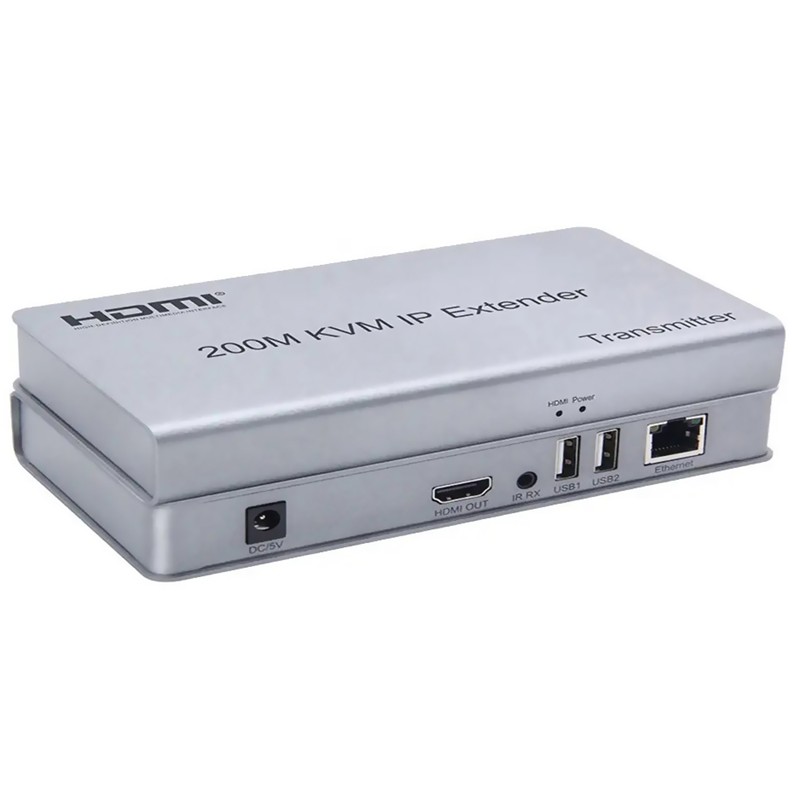 TK230SEN0026_72792 SENSEI HDTV-EXTENTION 200 METRE 1080P CAT6 KVM EXTENDER(HDMI-USB-IR-AUDIO) - Görsel 1