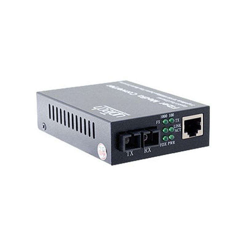 TK230UPT0008_76994 UPTECH KX1051 10/100Mbps MULTİ MODE DUPLEX FİBER MEDİA CONVERTER - Görsel 1