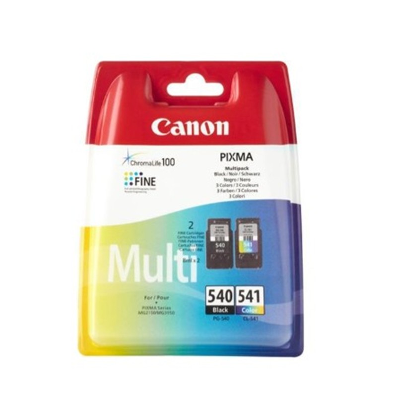 TT110CAN0033_76757 CANON PG-540/CL-541 MULTIPACK MUREKKEP KARTUŞ 2 LI - Görsel 1