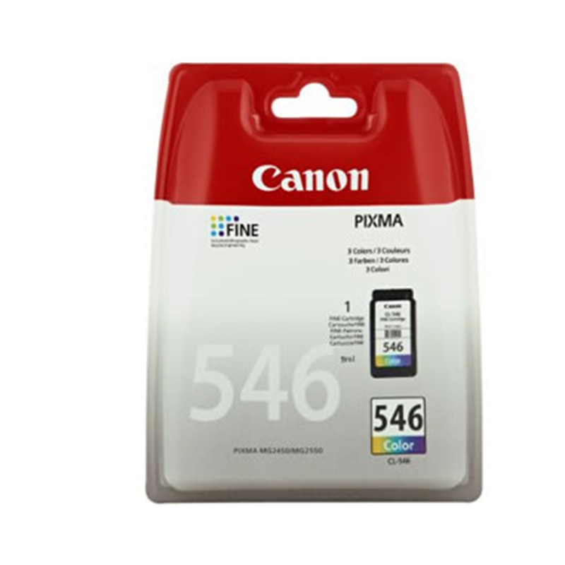 TT110CAN0123_76678 CANON CL-546 (MG2450-MG2550) MUREKKEP KARTUS - Görsel 1