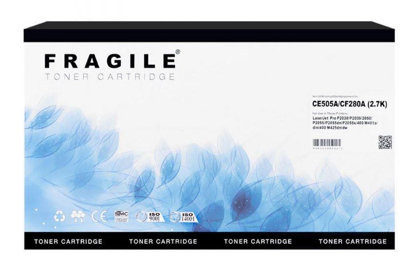 TT120FRG0116_47477 FRAGILE CE505A/CF280A SIYAH CIPLI 2600 SAYFA - Görsel 1