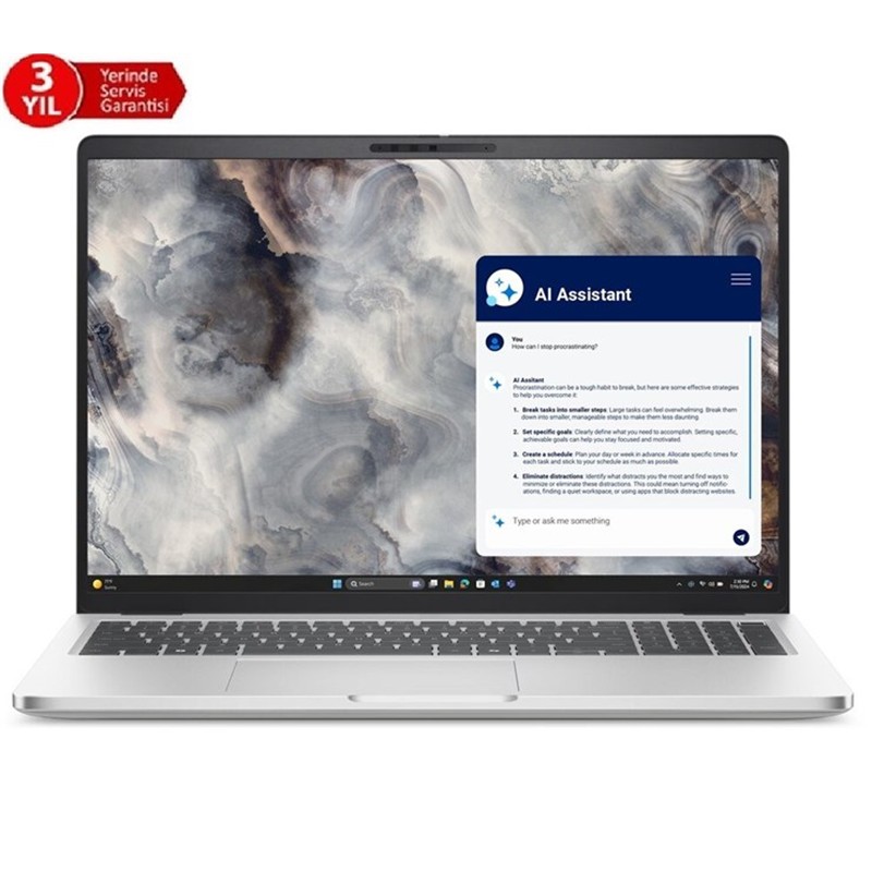 UN110DEL0640_74084 DELL NB PRO 16 ULTRA7 255U 16GB 512SSD DOS BTO107_PC16250_U (3 YIL YERİNDE GARANTİ) - Görsel 1