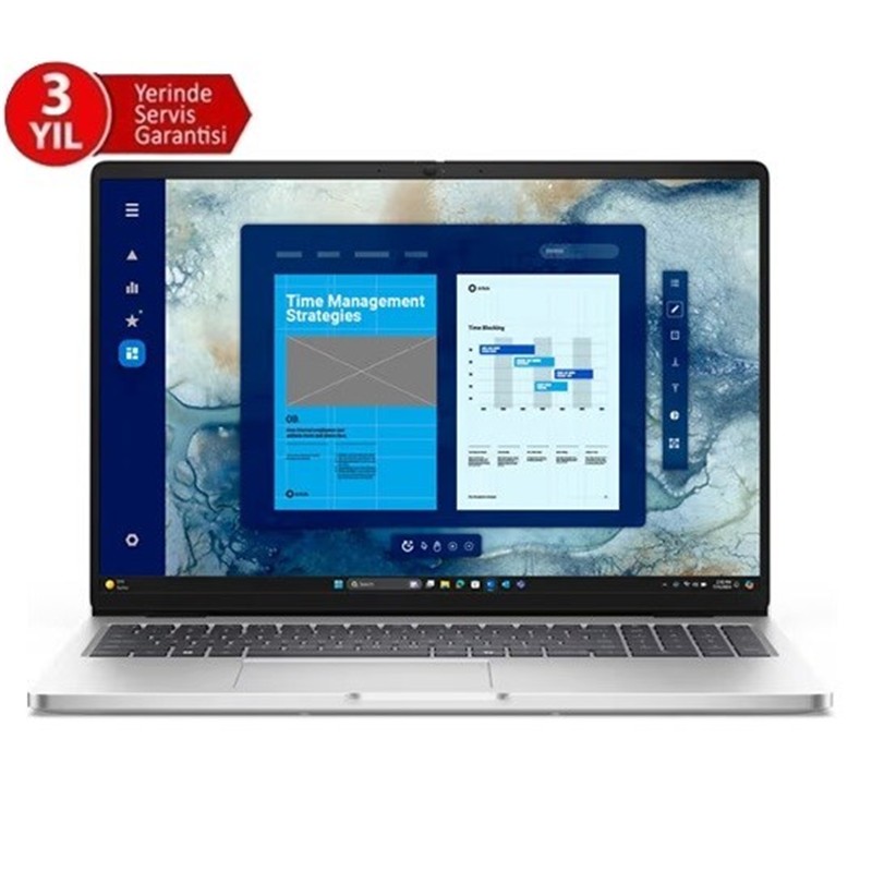 UN110DEL0652_75748 DELL NB PRO 16 ULTRA7 255U 16GB 512SSD WIN11PRO BTO107_PC16250_W (3 YIL YERİNDE GARANTİ) - Görsel 1