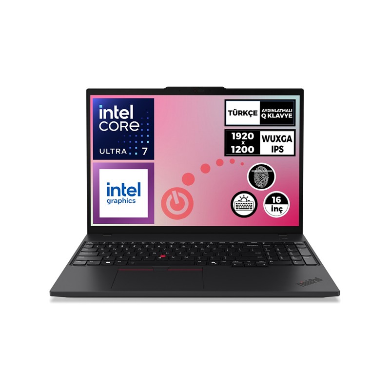 UN110LNV0845_69984 LENOVO NB E16 THINKPAD 21MA008YTX ULTRA5 125U 16GB 512SSD O/B 16 DOS (3 YIL GARANTİ) - Görsel 1