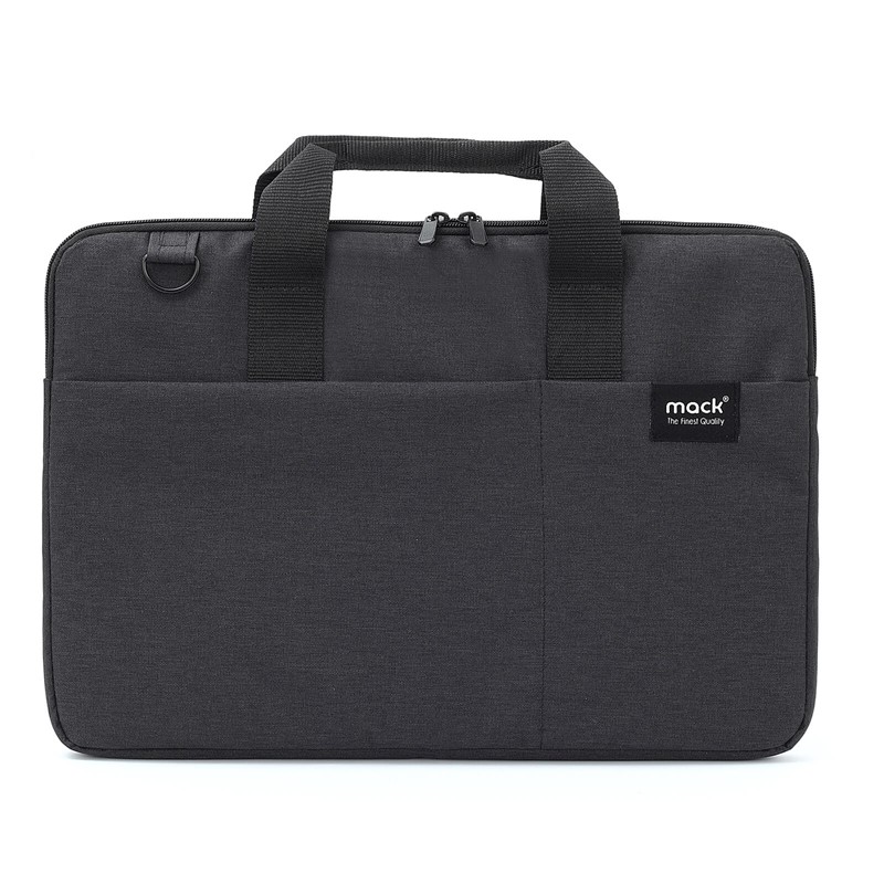 UN815MCK0020_70350 MACK MCC-701 14.1" CITY FIT ECO NOTEBOOK ÇANTASI SİYAH - Görsel 1