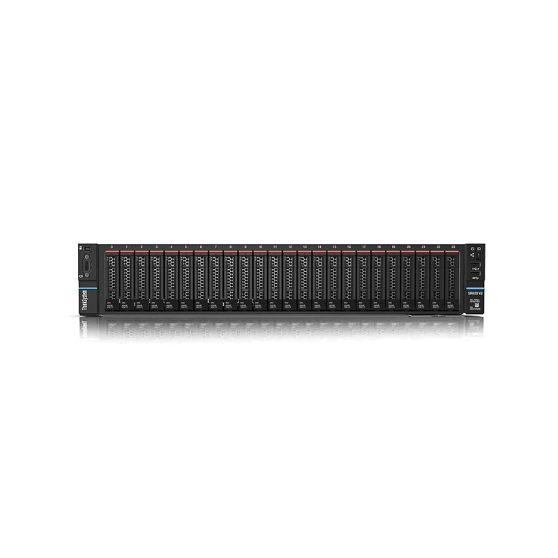 US540LNV0006_73343 LENOVO THINKSYSTEM SR650 7D76A065EA V3 INTEL XEON SILVER 4510 1X32GB 8X2.5 1X1100W 3 YIL YERİNDE GARANTİ - Görsel 1