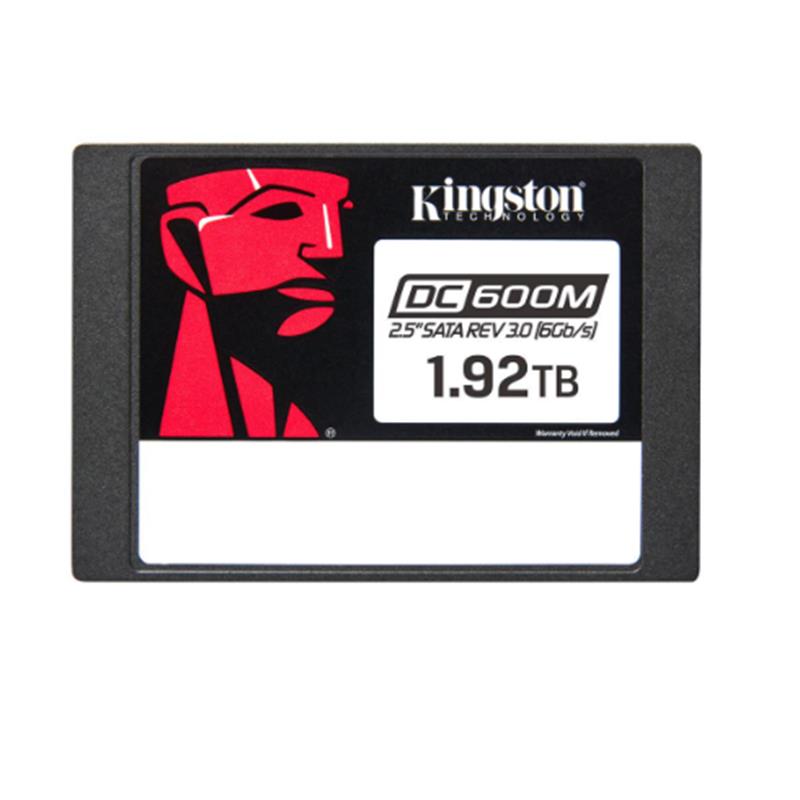US838KIN0012_61449 1.92 TB KINGSTON 2.5" SATA3 SSD 560/530MBS SEDC600M/1920G - Görsel 1