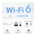 Tp-Link Archer TX1U Nano AX3000 Wi-Fi 6 Kablosuz USB Adaptör - Görsel 3