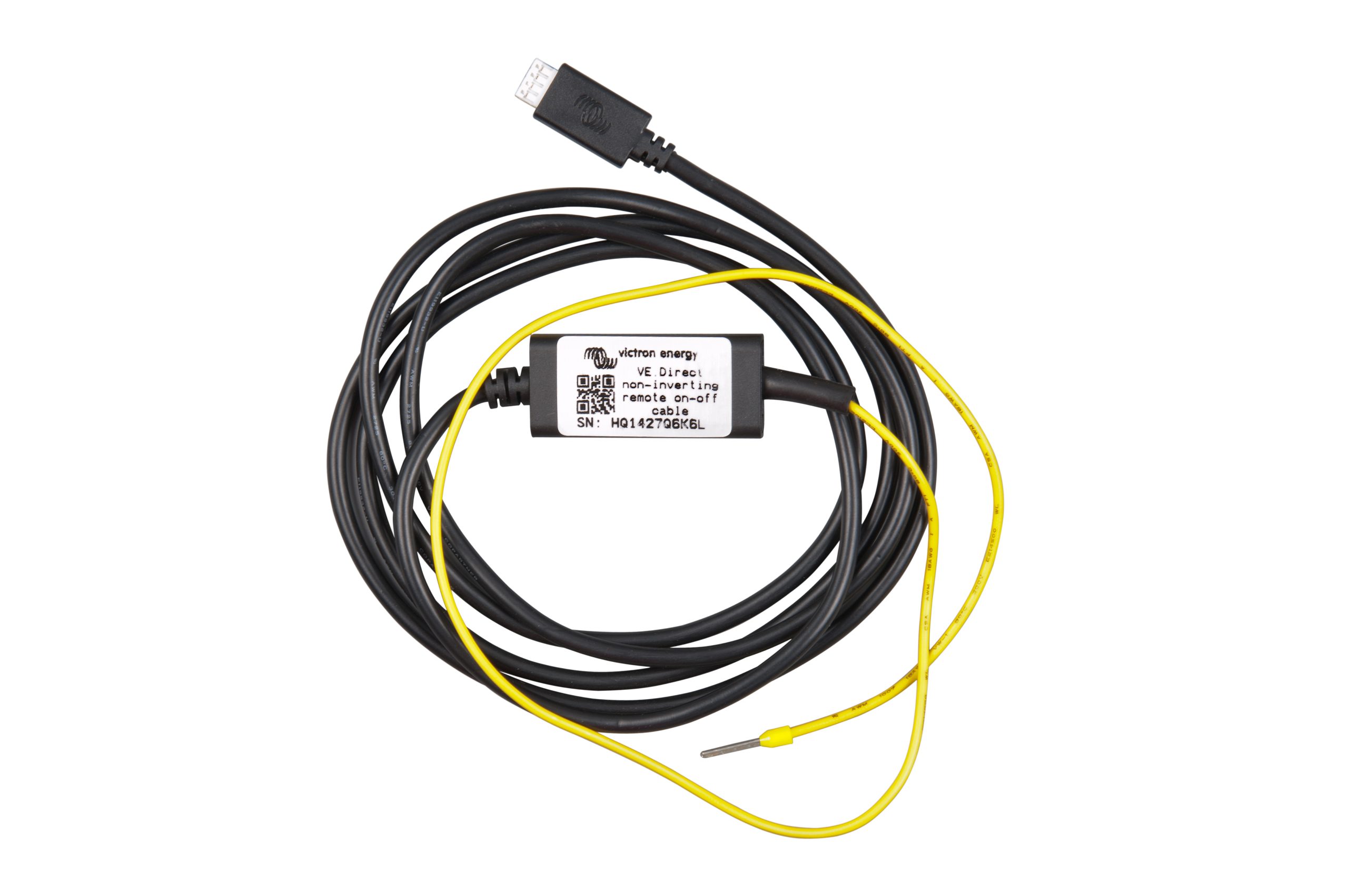 ass030550320 Victron Energy VE.Direct non inverting remote on-off cable - Görsel 1