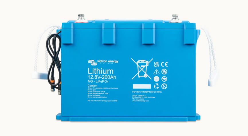 bat512120620 Victron Energy LiFePO4 Battery 12.8V/200Ah NG - Görsel 1