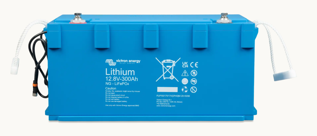 bat512130620 Victron Energy LiFePO4 Battery 12.8V/300Ah NG - Görsel 1