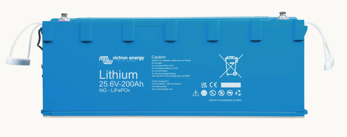 bat524120620 Victron Energy LiFePO4 Battery 25.6V/200Ah NG - Görsel 1