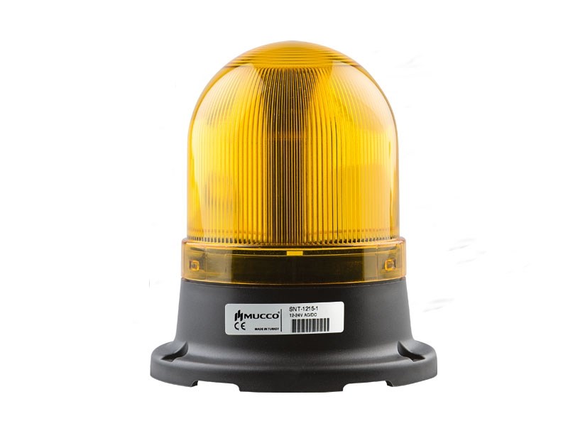 org_636161032267524270 Mucco Çakar Tepe Lambası Sarı 12-24V Ac/dc 3Mod Snt-115-3 - Görsel 1