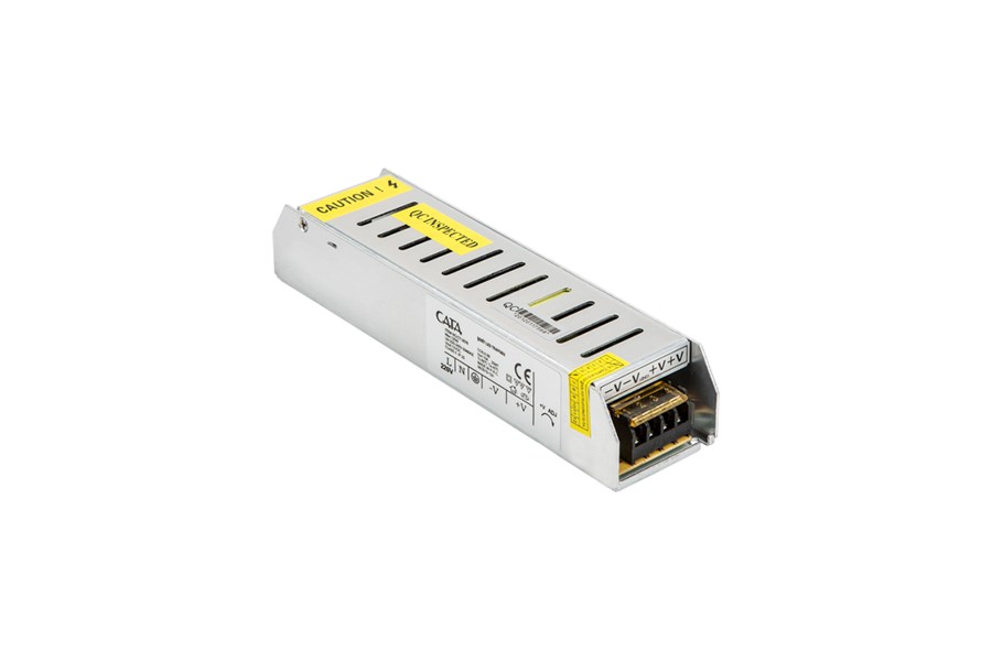 org_636455789205529184 Cata Led Trafosu 12.5A 12V 150W Slim - Görsel 1