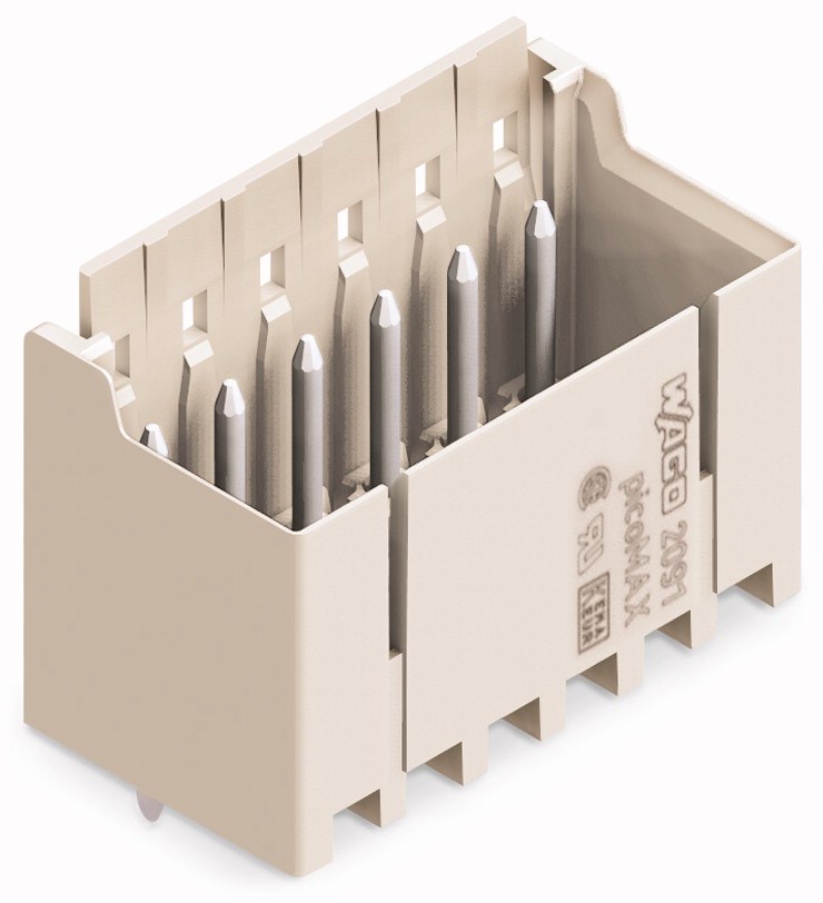 org_636528447082635187 Wago Pcb Klemens Erkek 2 Kutuplu 2091-1402 - Görsel 1