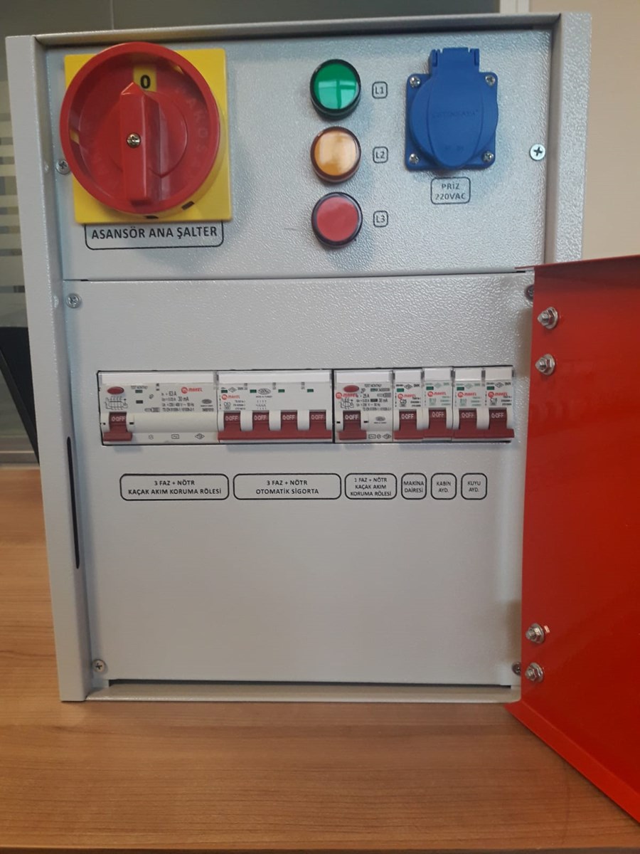 org_636936823367541952 Çetinkaya Asansör Panosu 6X40a Klemensli Makel Net Fiyat - Görsel 1