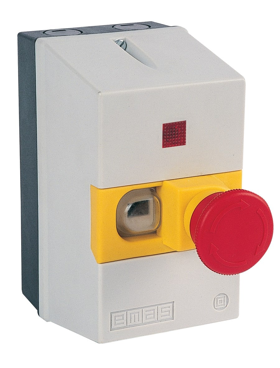 org_637201406580277670 Emas Motor Koruma Şalter Kutusu Acil Stoplu Sinyalli - Görsel 1