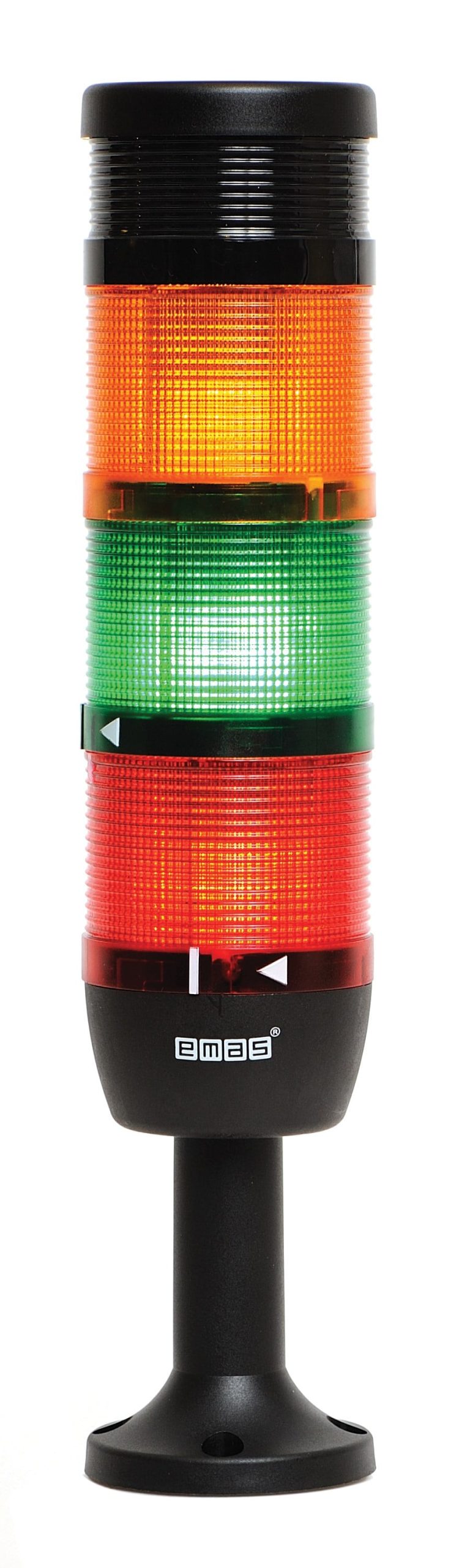 org_637202320713692749 Emas Işıklı Kolon 3 Kat Ledli Buzzerlı 24V Ac/dc - Görsel 1